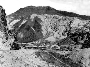 DV-RYA3 - Death Valley Railroad Death Valley Railroad at Ryan - Courtesy National Park Service, Death Valley National Park