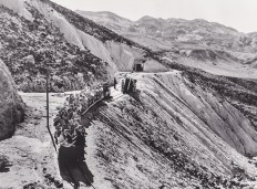Death Valley tourists ride the Baby Gauge. County of Inyo, Eastern California Museum Death Valley tourists ride the Baby Gauge. County of Inyo, Eastern California Museum
